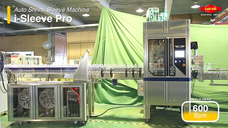 i-Sleeve Pro Tek Kafa Shrink Sleeve Etiketleme Makinası